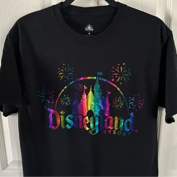 Disney Disneyland Unisex Resort Graphic T-Shirt, Metallic Shiny Medium - Picture 4 of 8